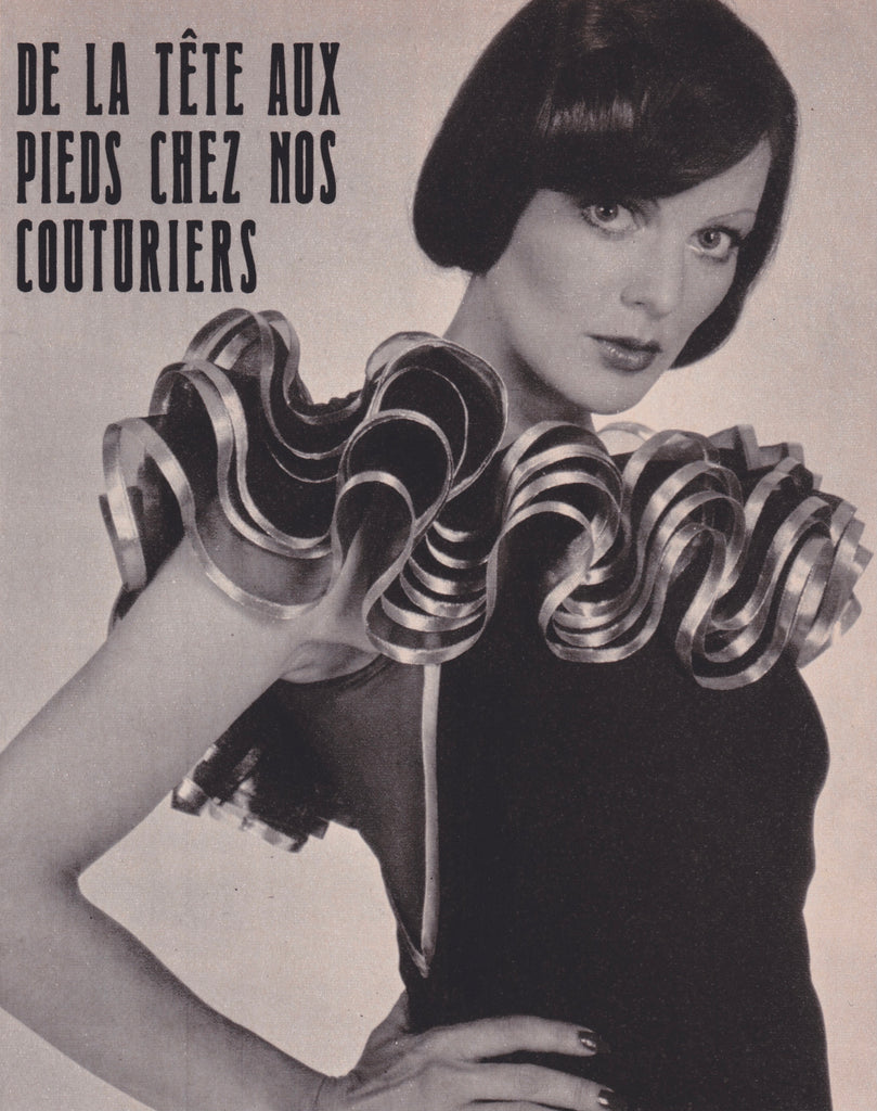 1984 Louis Feraud: Haute Couture Paris Vintage Print Ad