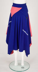 1985-86 F/W Pink & Blue Cotton Jersey Convertible Outfit