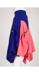 1985-86 F/W Pink & Blue Cotton Jersey Convertible Outfit