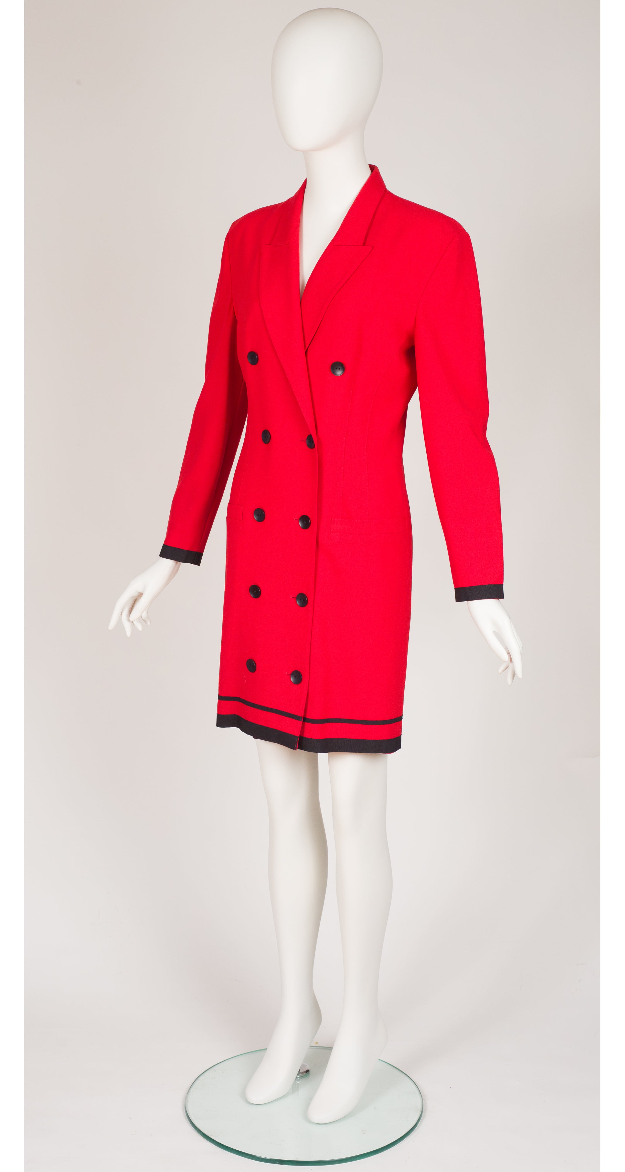 Wool coat Louis Feraud Red size 38 FR in Wool - 22293673
