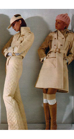 1973 Documented Couture Future Trench Coat