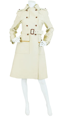 1973 Documented Couture Future Trench Coat