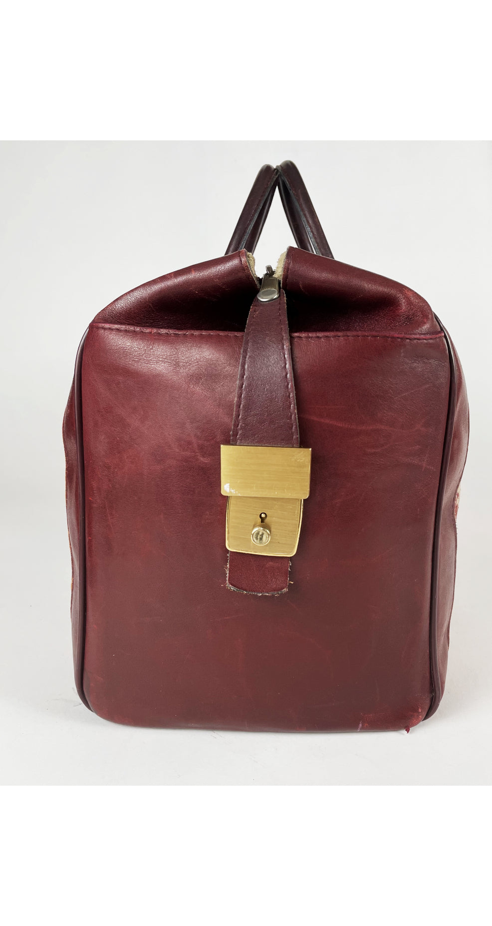 Cloth travel bag Dior Burgundy in Cloth - 30362304