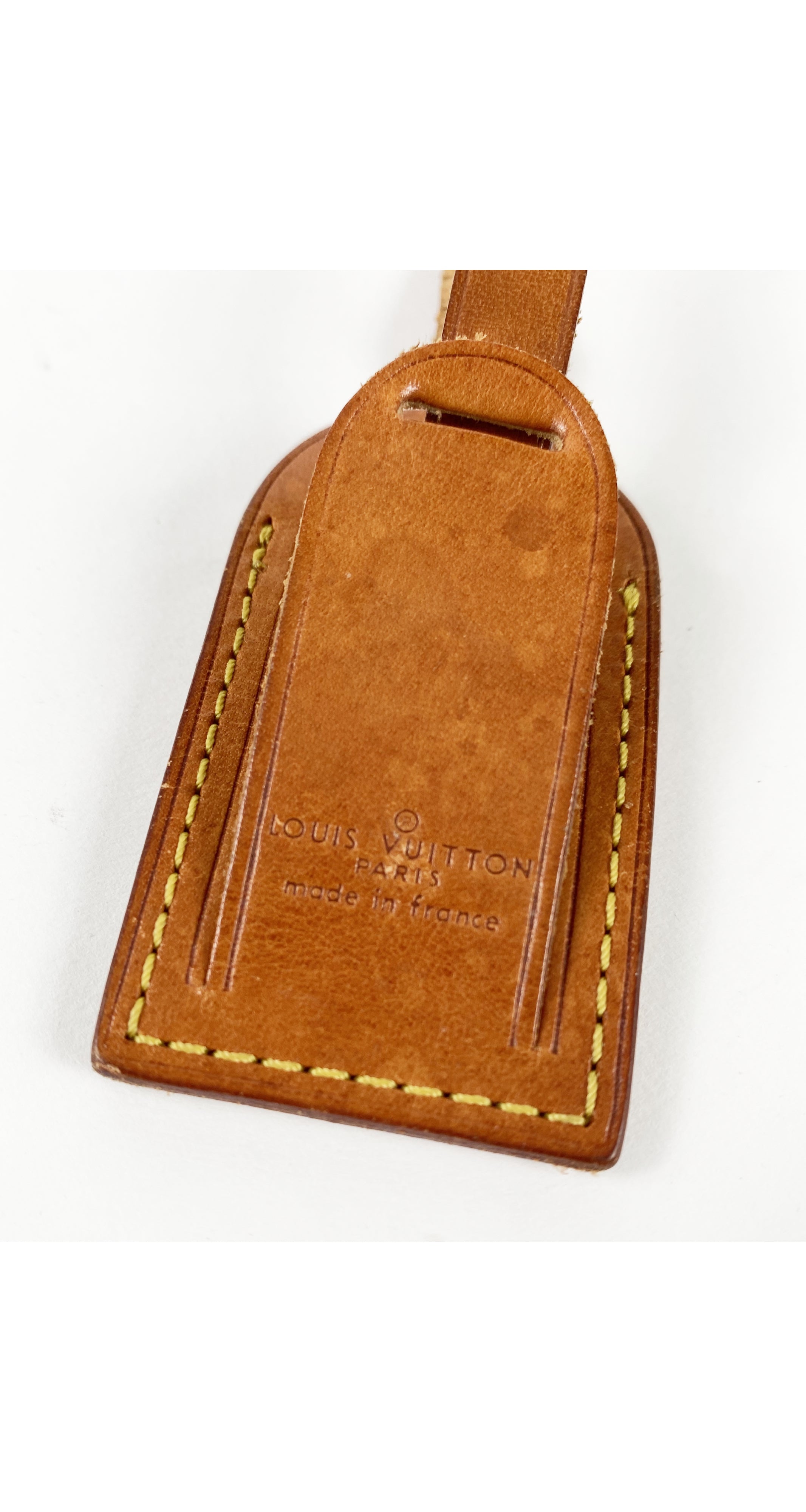 Louis Vuitton Leather Luggage Tag - Brown Bag Accessories, Accessories -  LOU802611